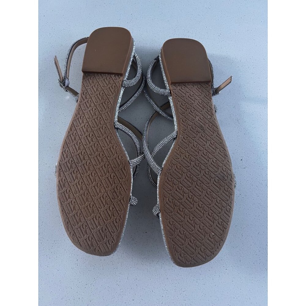 BADGLEY MISCHKA Ivie Strappy Sandal Stone Embellished Size 9 NEW - Picture 6 of 8